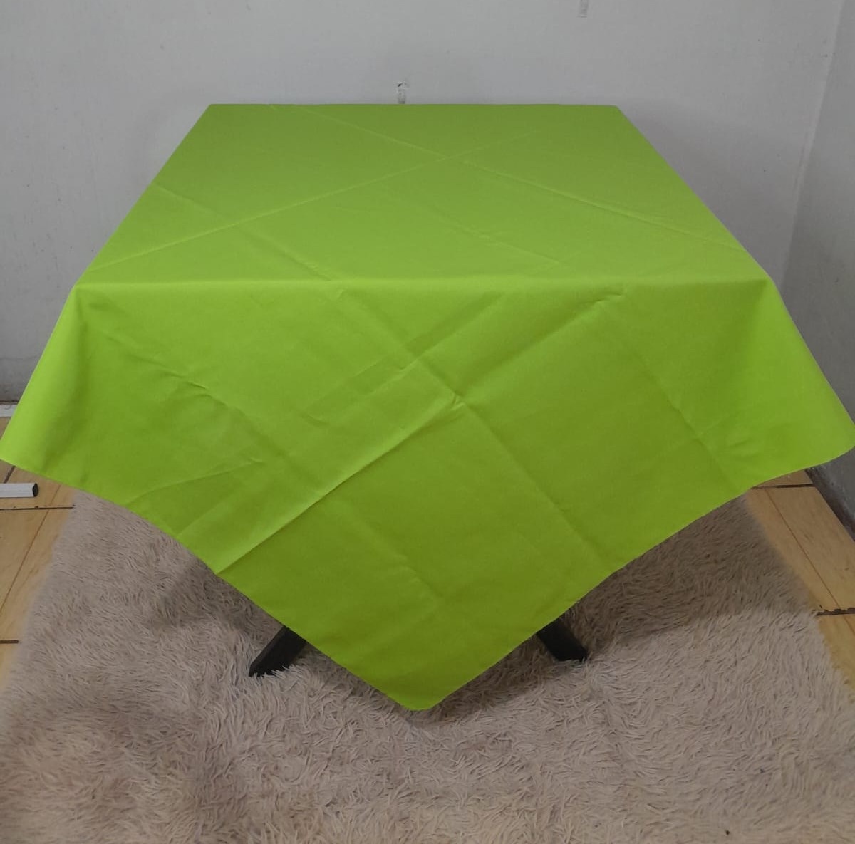 Toalha Verde Limão 1,5X1,5 - FranciS Decorações