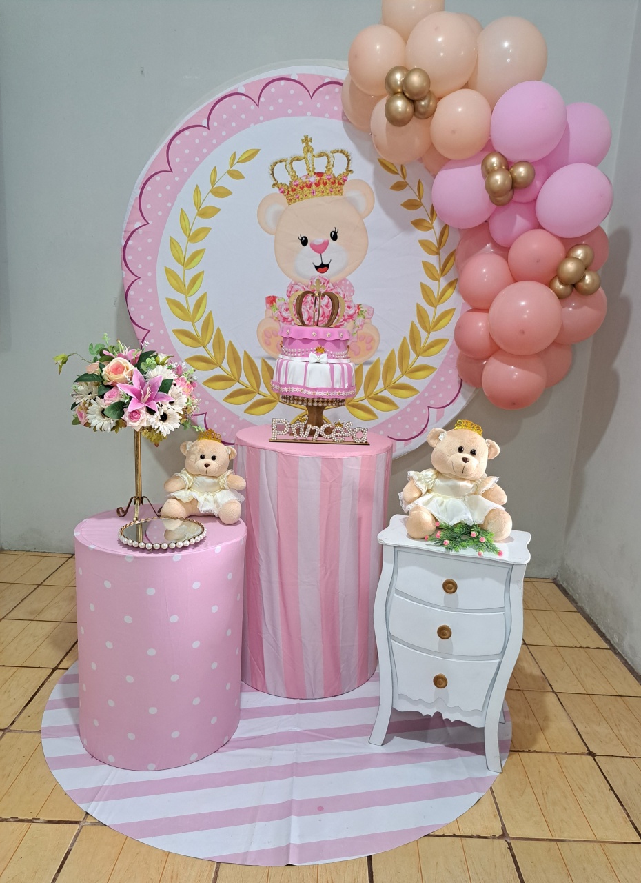 Ursinha Princesa 04 - FranciS Decorações