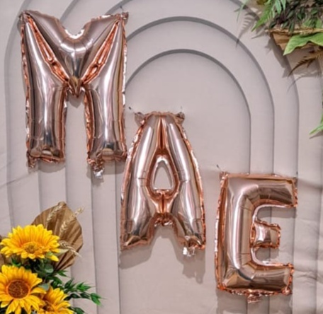 Balão de Letras Mâe - FranciS Decorações