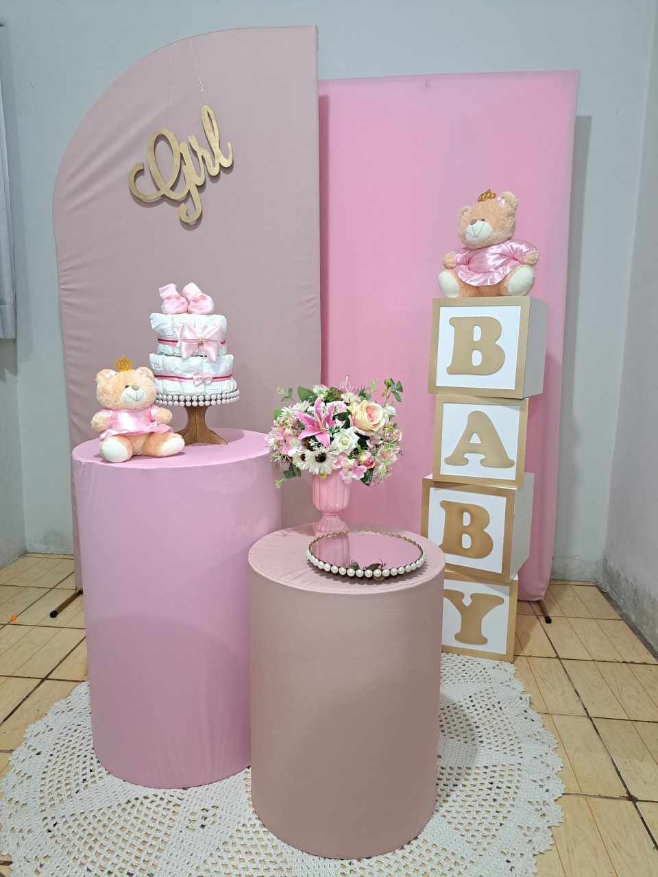Babyrosa 03 Romano  - FranciS Decorações