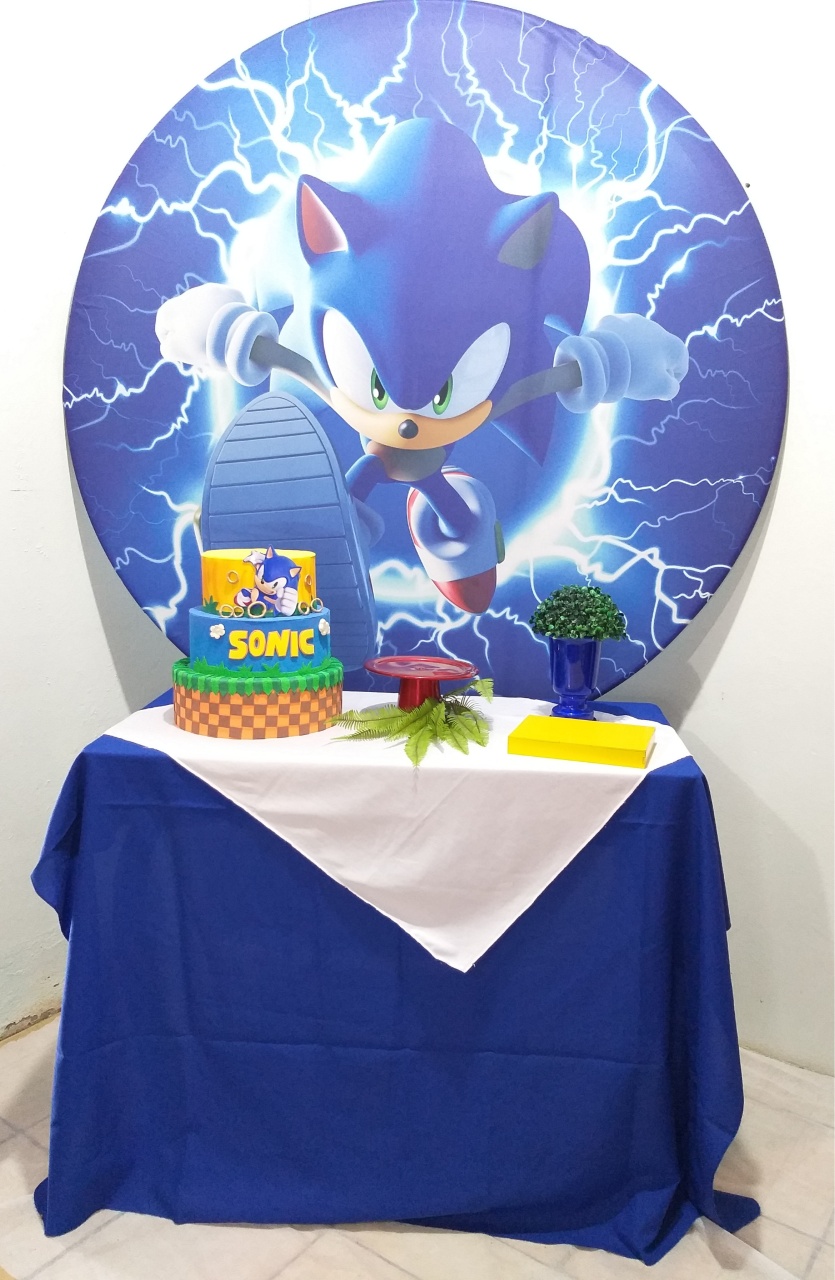 Sonic 01 - FranciS Decorações