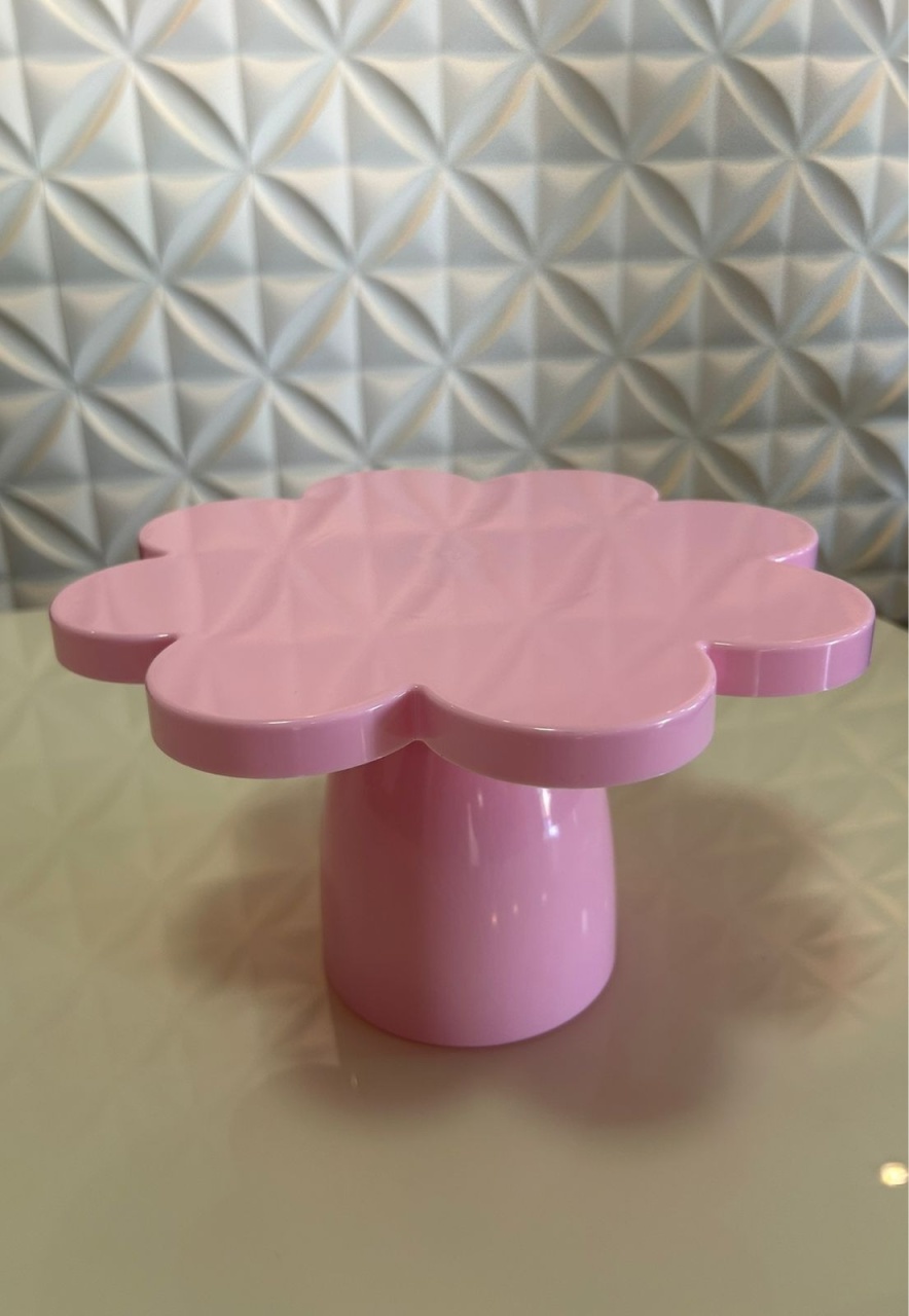 Suporte de Doce de Nuvem Na Cor Rosa Bebê  - Pegue e monte Peixoto de Azevedo