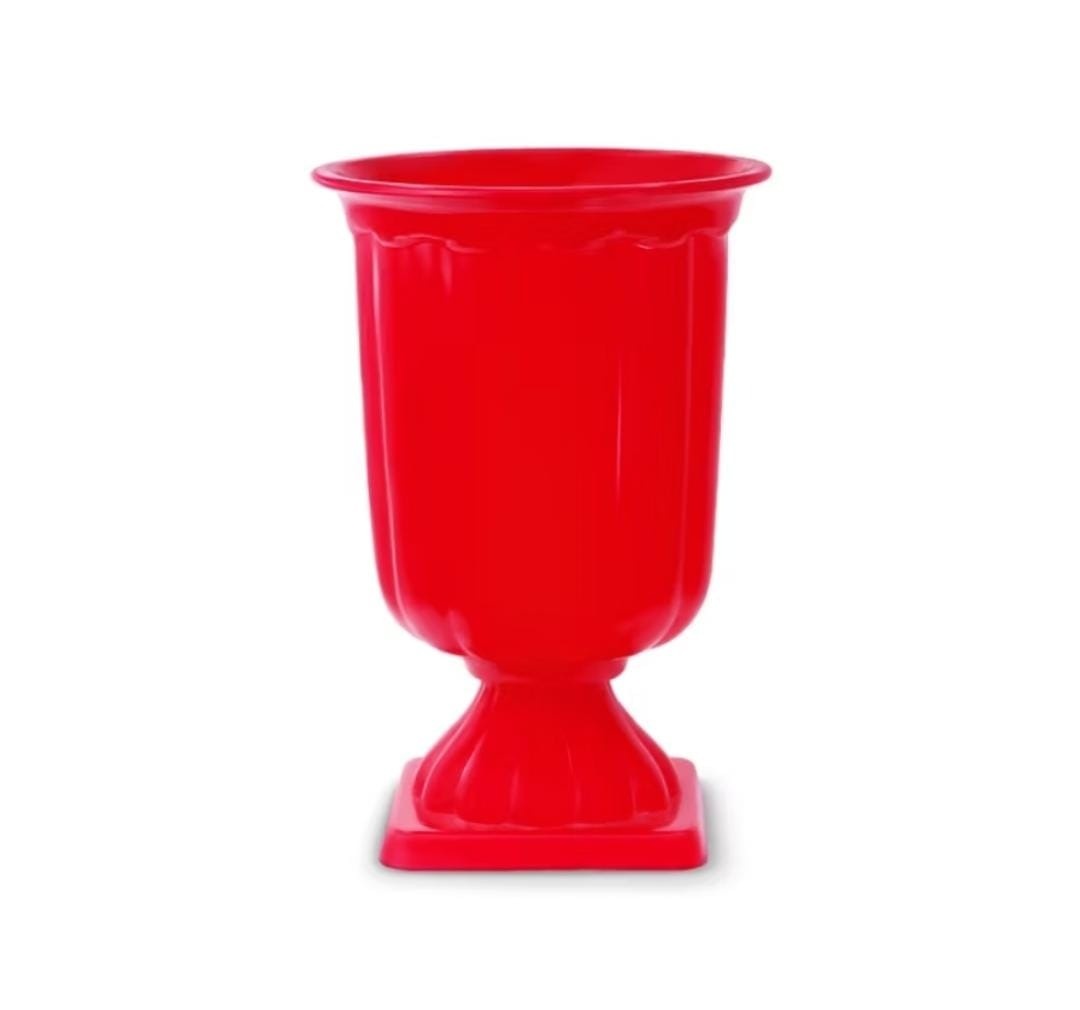 Vaso Tradicional Na Cor Verde Vermelho - Pegue e monte Peixoto de Azevedo