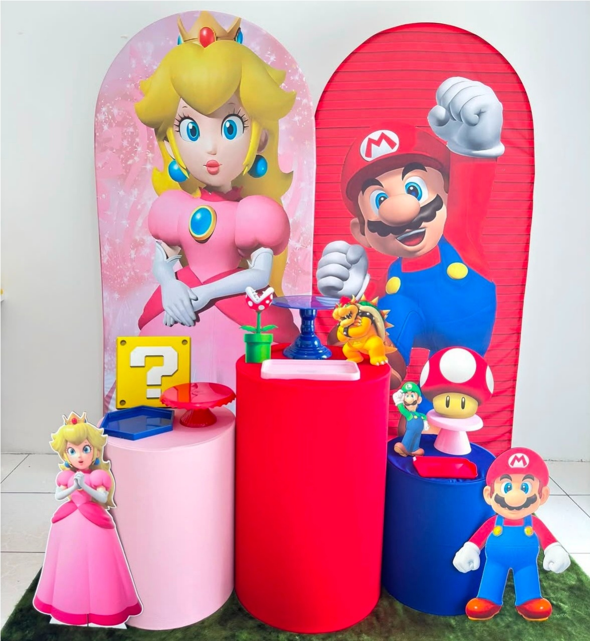 Peach E Mario - Coloriradecoracoes