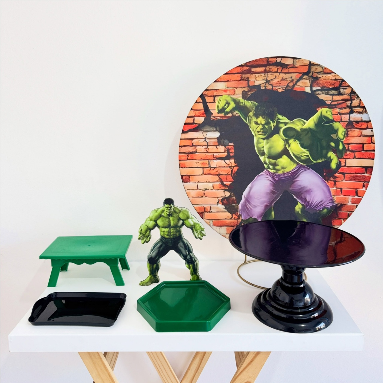 Kit Mesa Hulk - Coloriradecoracoes