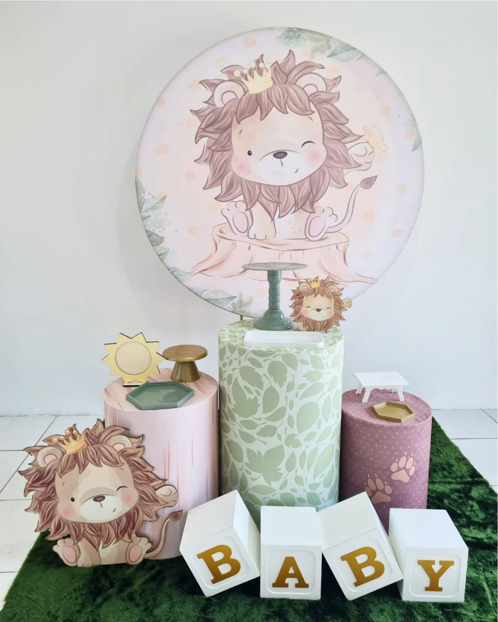 Leãozinho - Coloriradecoracoes