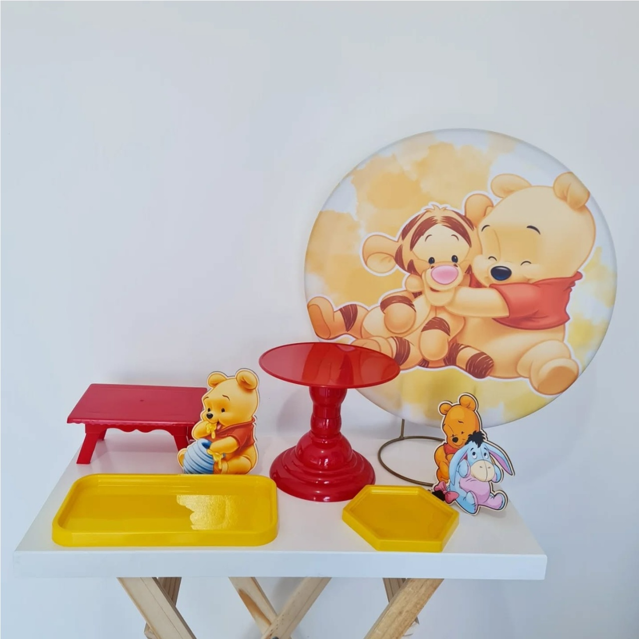 Kit Mesa Pooh - Coloriradecoracoes
