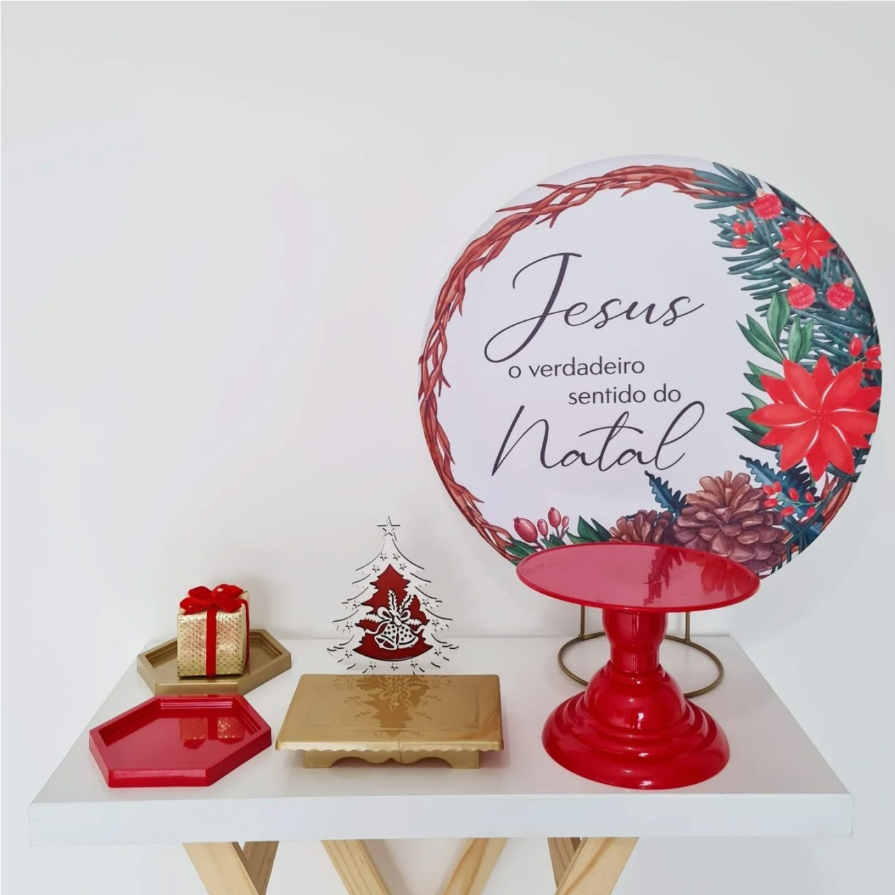 Kit Mesa Natal Jesus - Coloriradecoracoes