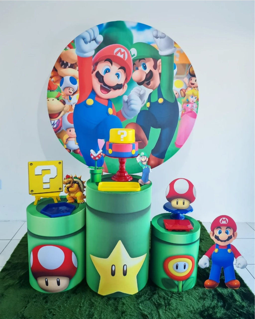 Super Mario - Coloriradecoracoes