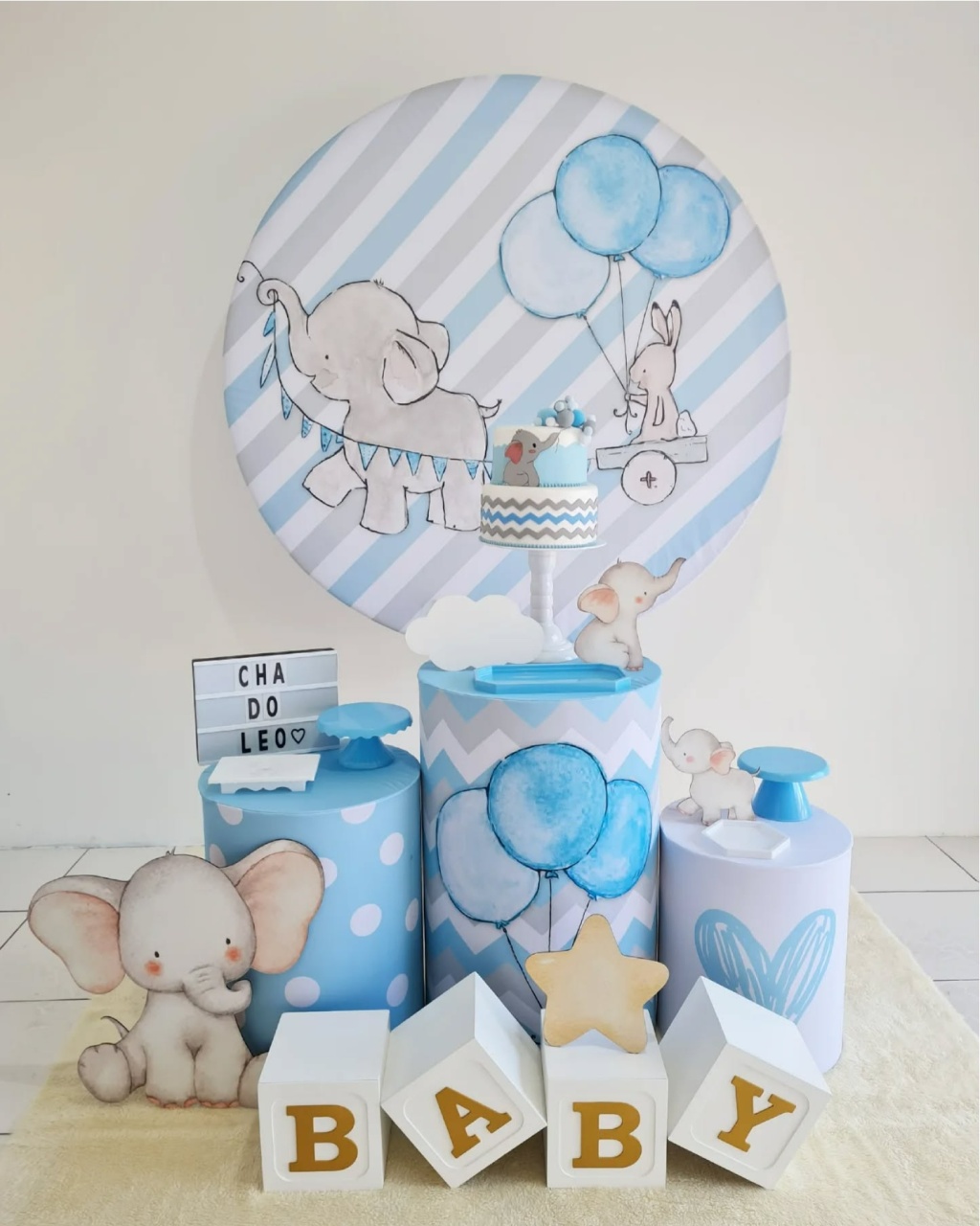 Urso Elefantinho - Coloriradecoracoes