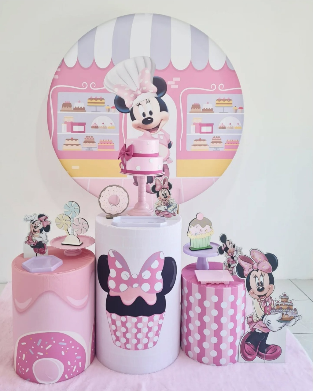 Minnie Confeiteira - Coloriradecoracoes