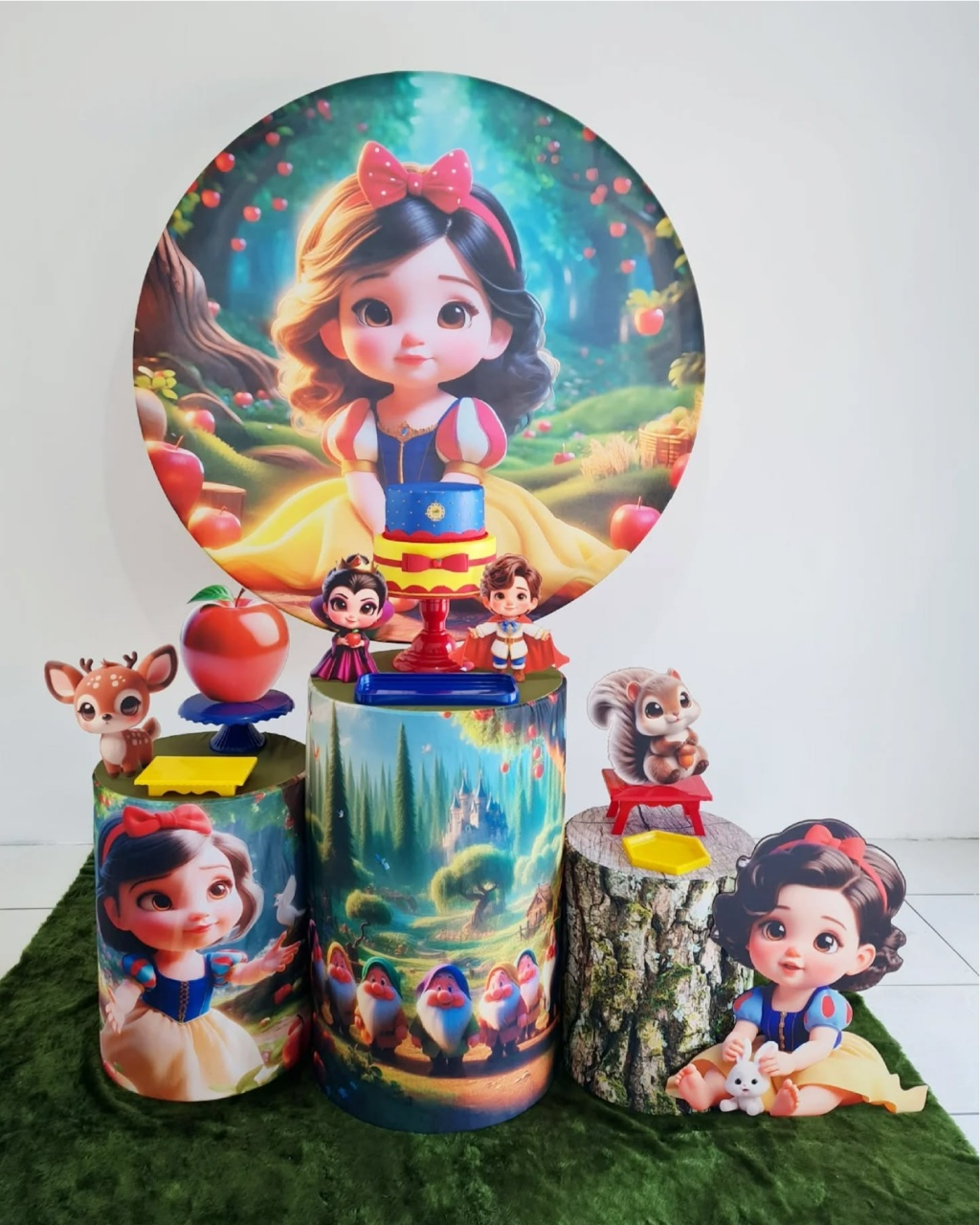 Branca de Neve Baby - Coloriradecoracoes