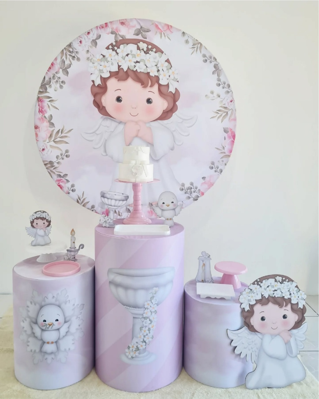 Batizado Menina - Coloriradecoracoes