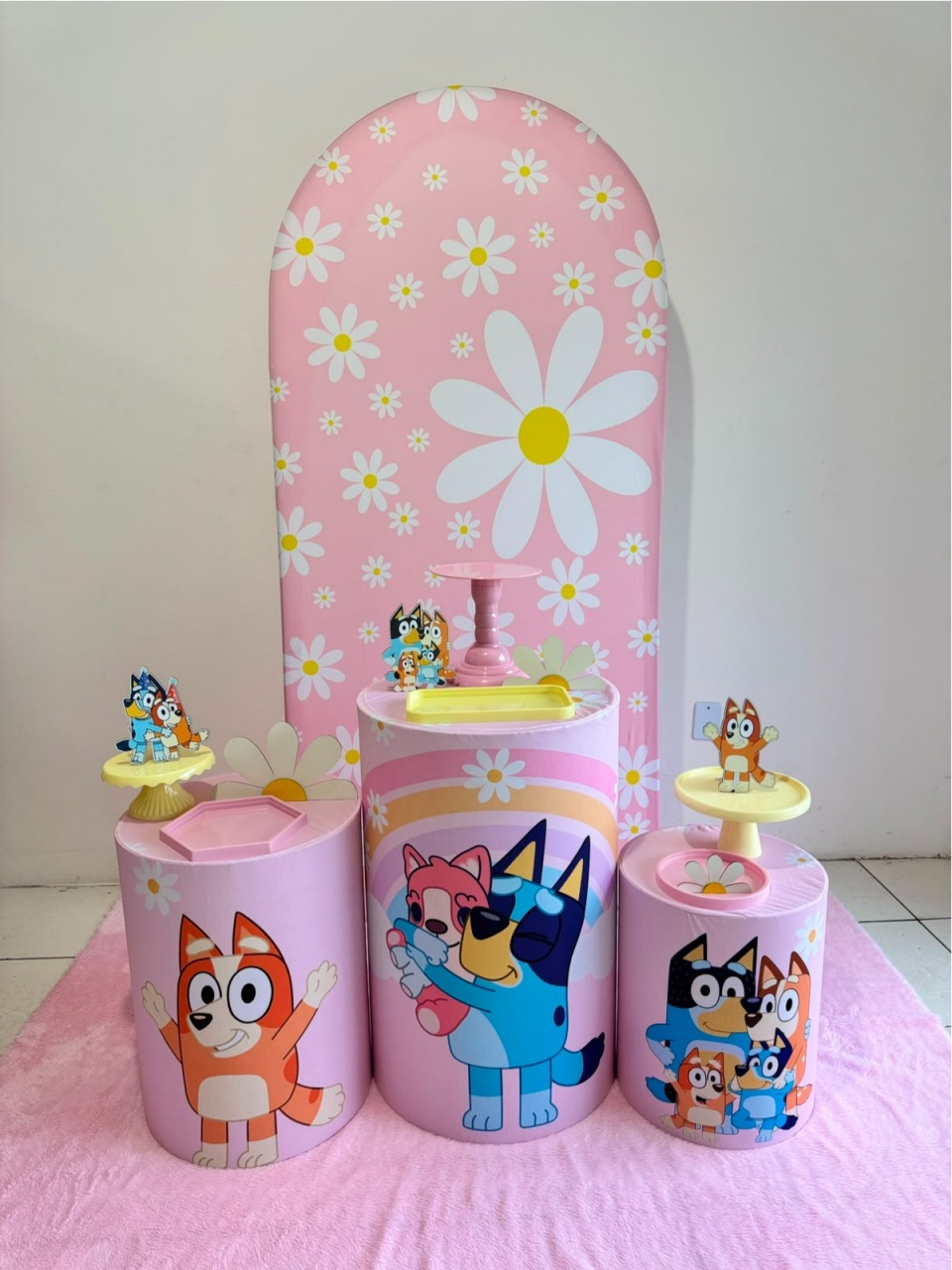 Bluey Margaridas - Coloriradecoracoes