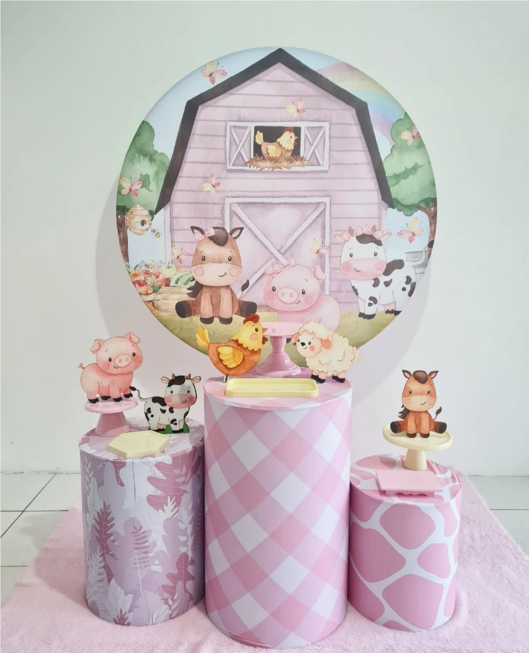 Fazendinha Menina - Coloriradecoracoes