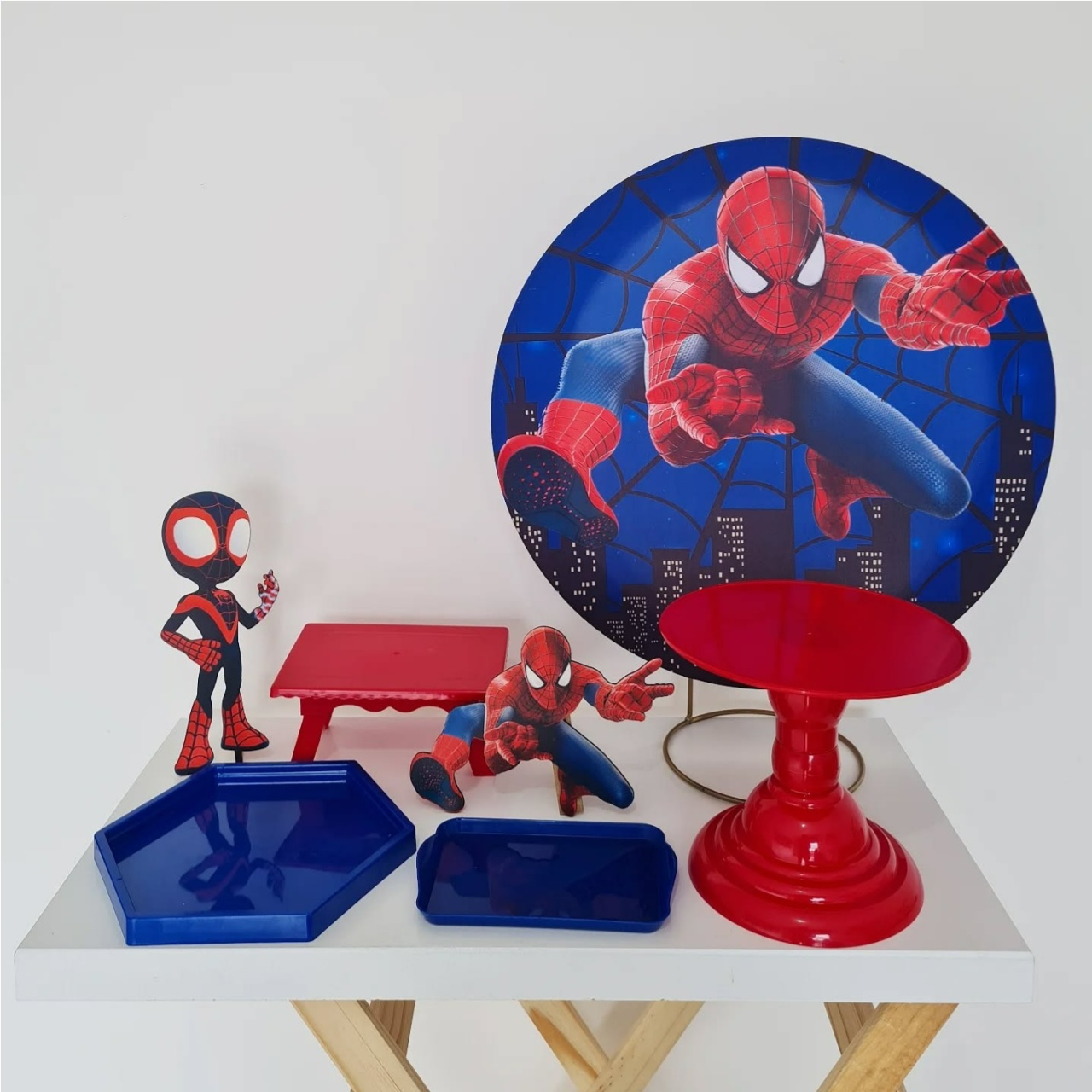 Kit Mesa Homem Aranha - Coloriradecoracoes