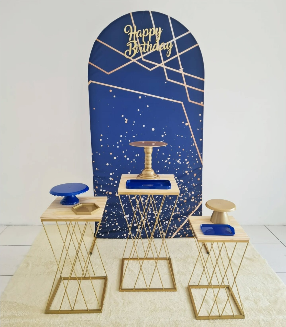 Azul Glitter - Coloriradecoracoes