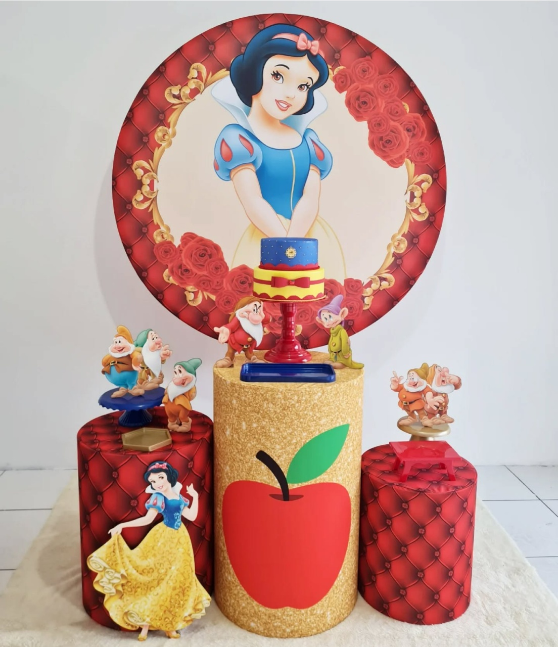 Branca de Neve Luxo - Coloriradecoracoes