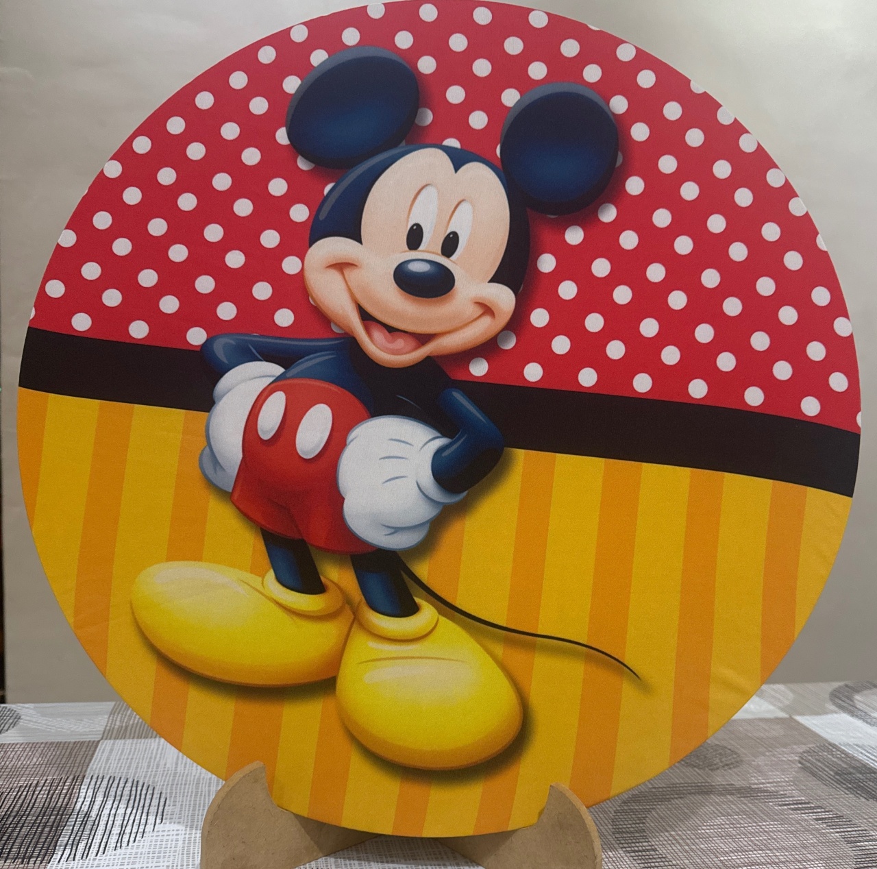 Mini Painel Mickey - Doces Festas Decorações e Pegue e Monte