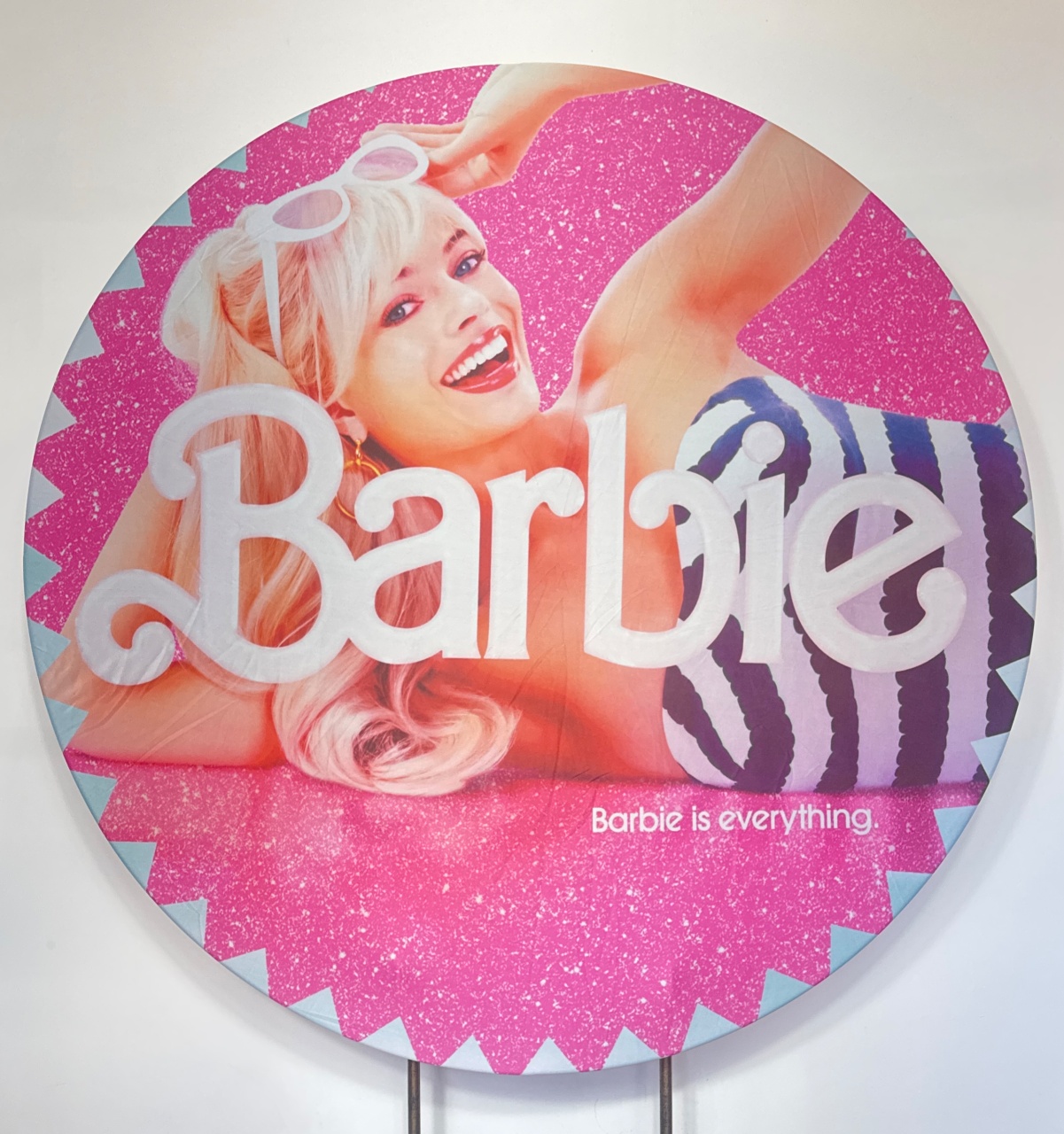 Painel Redondo - Barbie 3 - Doces Festas Decorações e Pegue e Monte