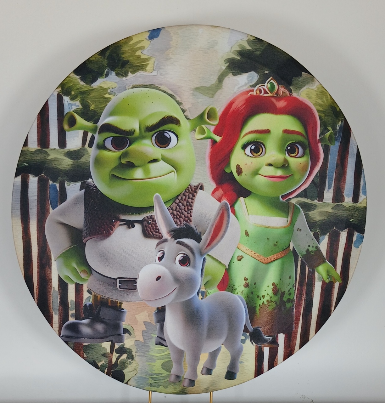 Mini Painel Shrek - Doces Festas Decorações e Pegue e Monte