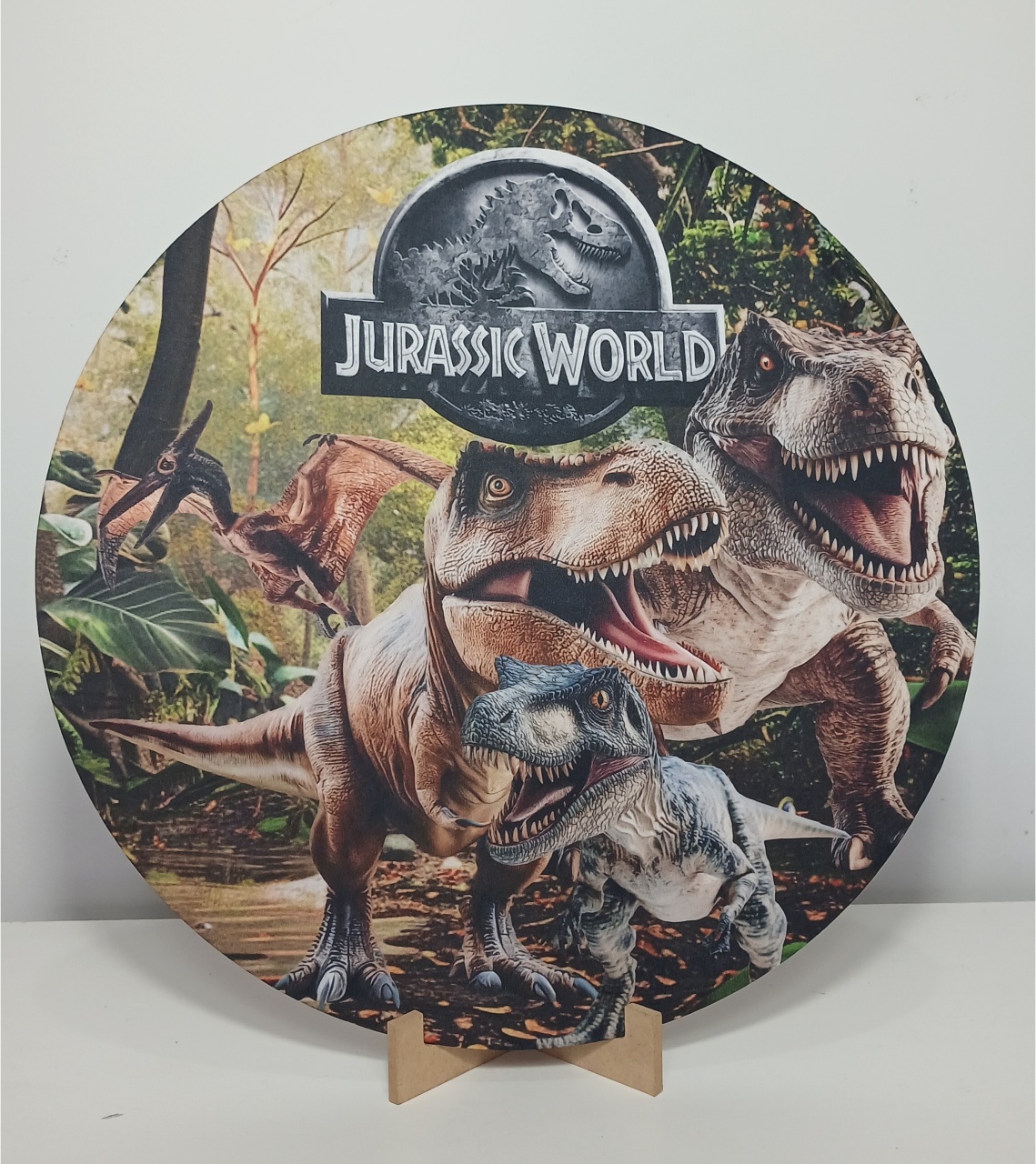 Mini Painel Jurassic World - Doces Festas Decorações e Pegue e Monte