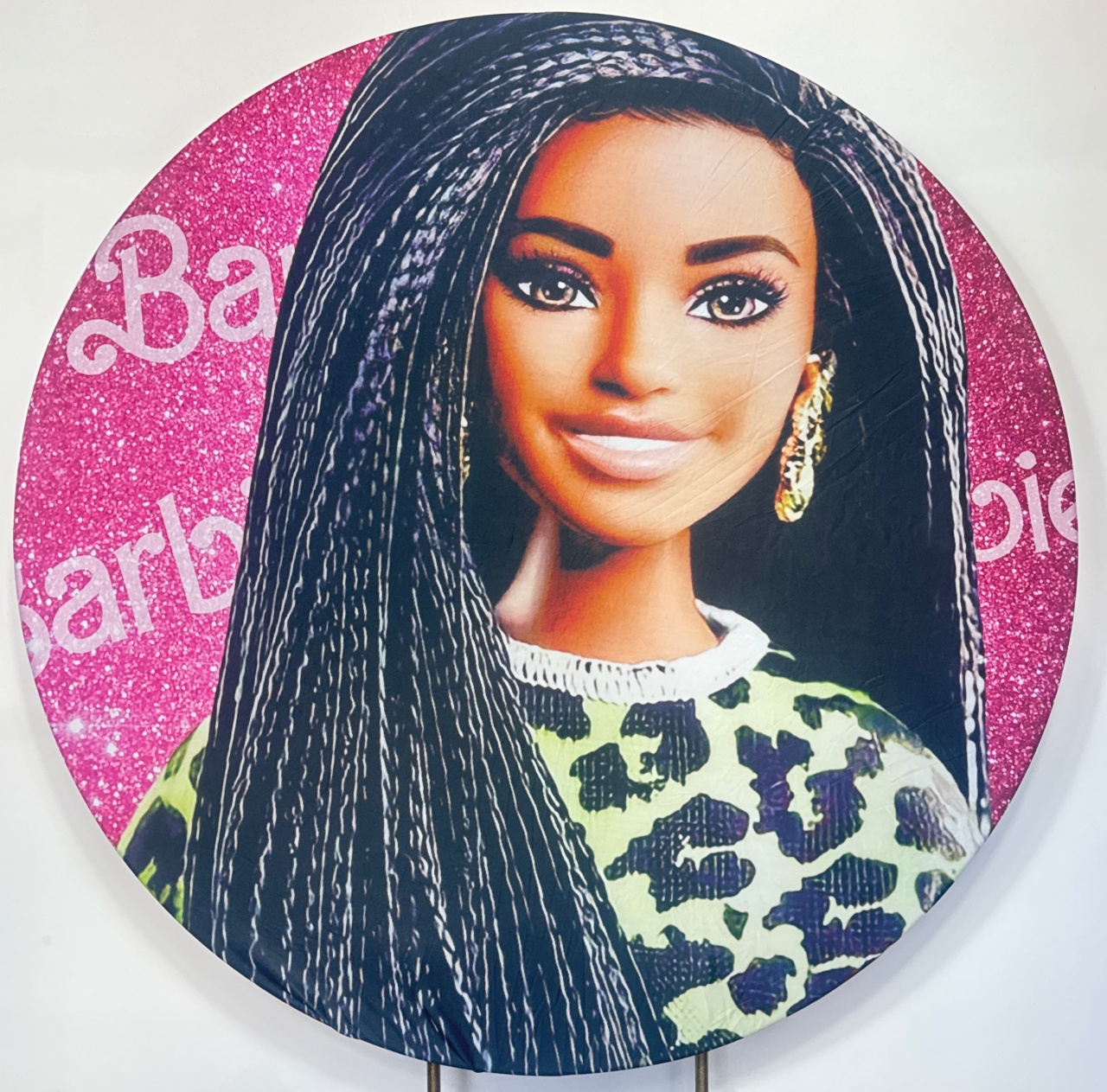 Painel Redondo - Barbie 4 - Doces Festas Decorações e Pegue e Monte