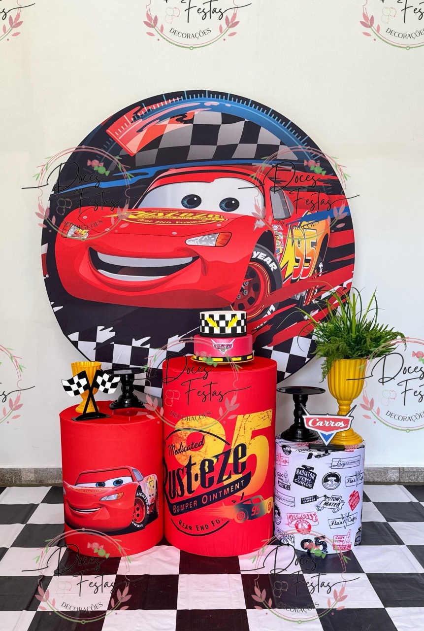 Kit Carros V - Doces Festas Decorações e Pegue e Monte