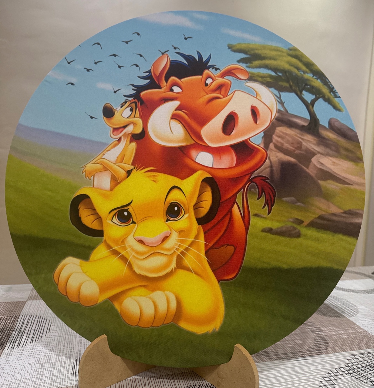 Mini Painel Rei Leão  - Doces Festas Decorações e Pegue e Monte