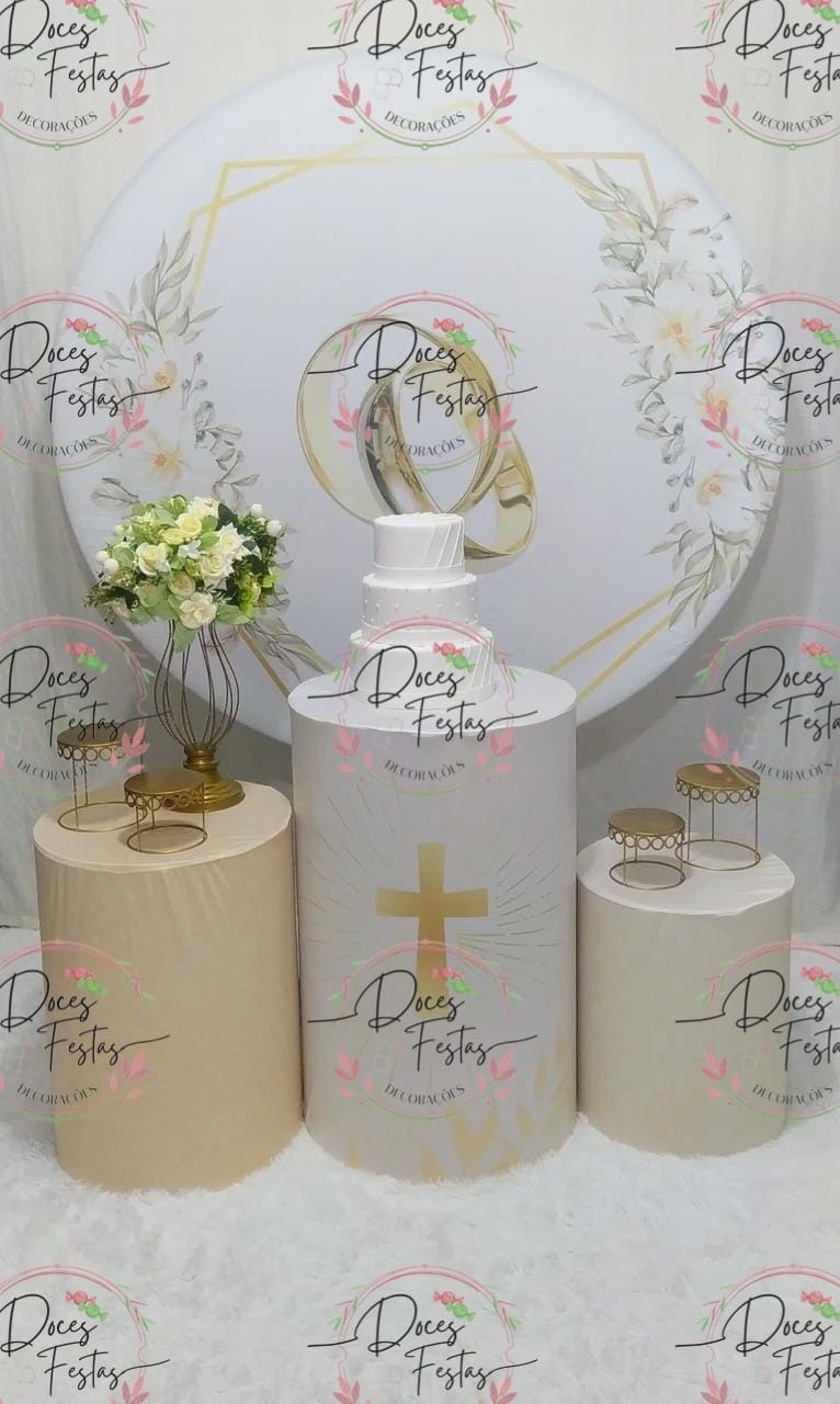 Kit Casamento Ii - Doces Festas Decorações e Pegue e Monte