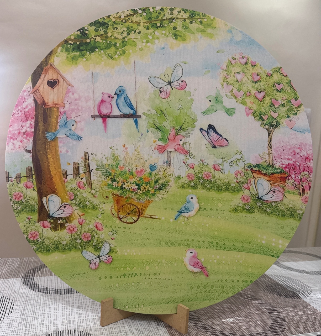 Mini Painel Jardim Encantado  - Doces Festas Decorações e Pegue e Monte