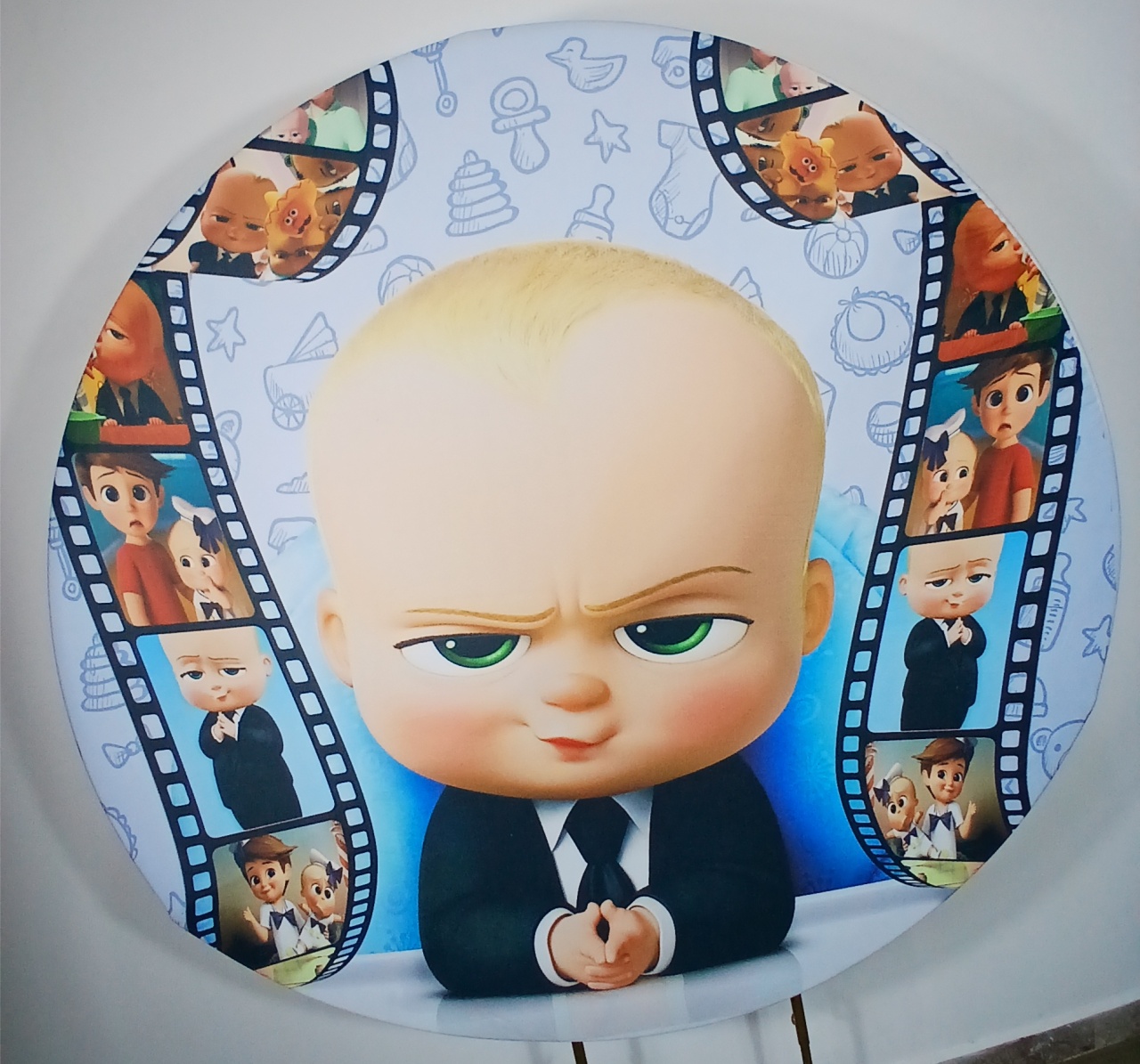 Painel Redondo - Poderoso Chefinho 2 - Doces Festas Decorações e Pegue e Monte