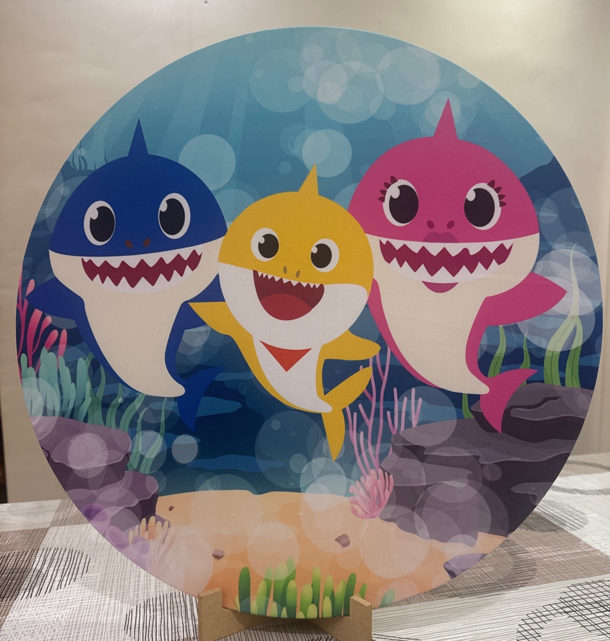 Mini Painel Baby Shake  - Doces Festas Decorações e Pegue e Monte