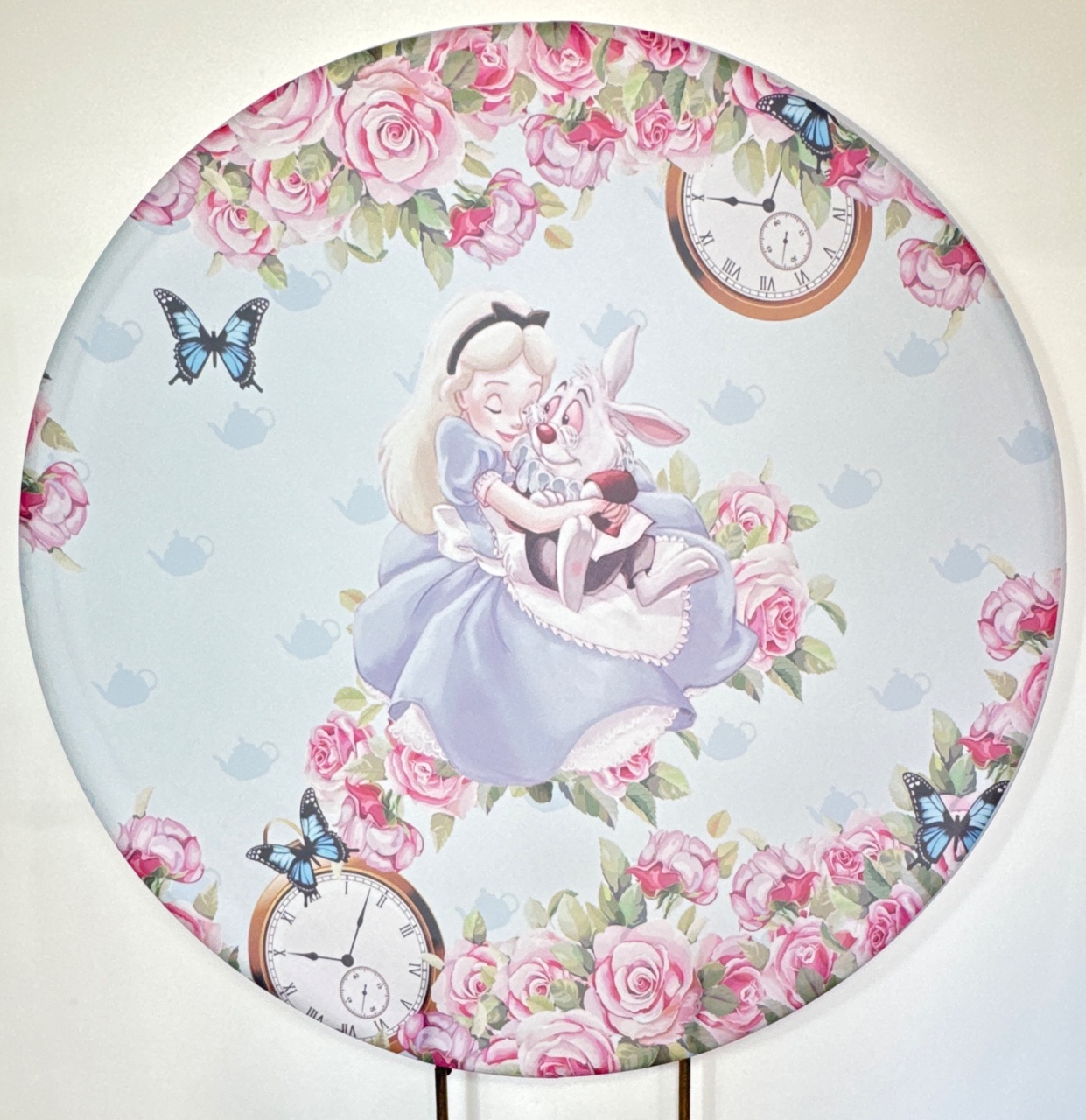 Painel Redondo - Alice 5 - Doces Festas Decorações e Pegue e Monte