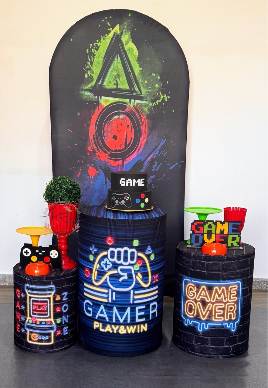 Kit Bronze I - Game - Doces Festas Decorações e Pegue e Monte