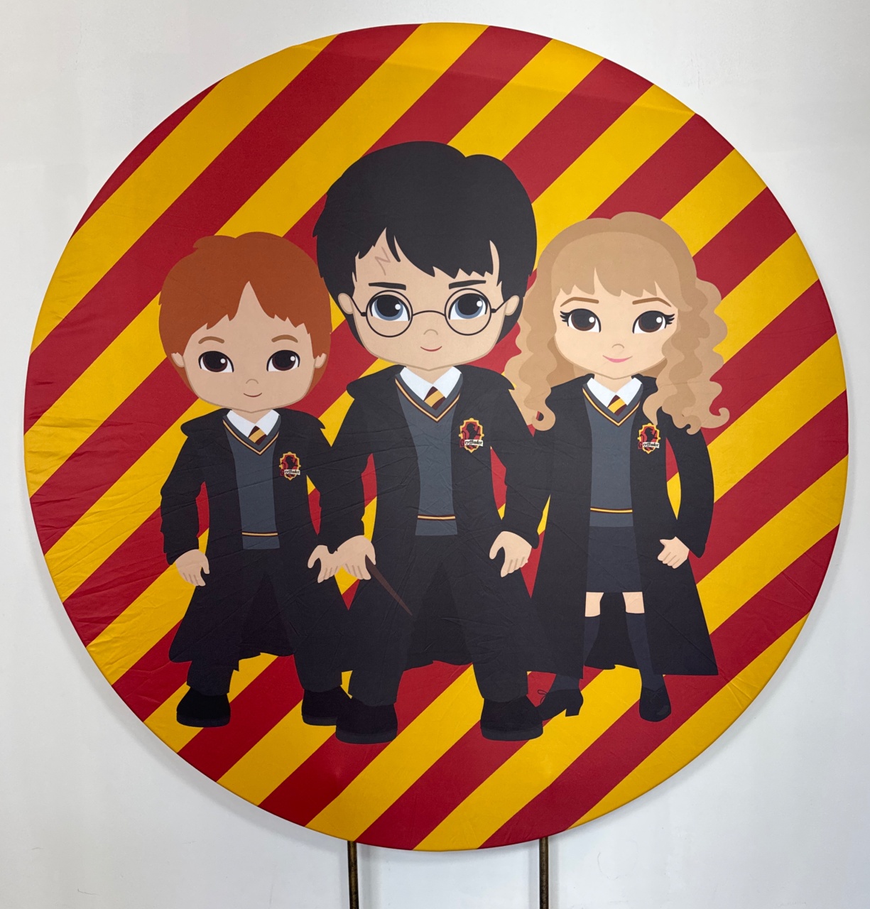 Painel Redondo - Harry Potter 1 - Doces Festas Decorações e Pegue e Monte