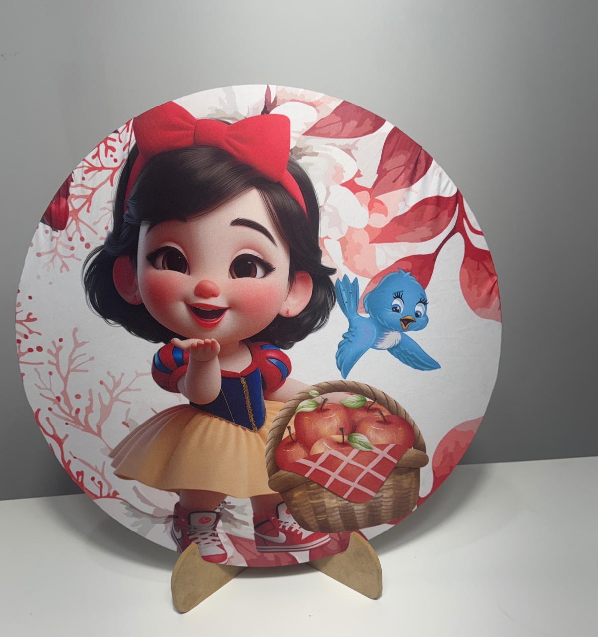 Mini Painel Branca de Neve Baby/Cute - Doces Festas Decorações e Pegue e Monte