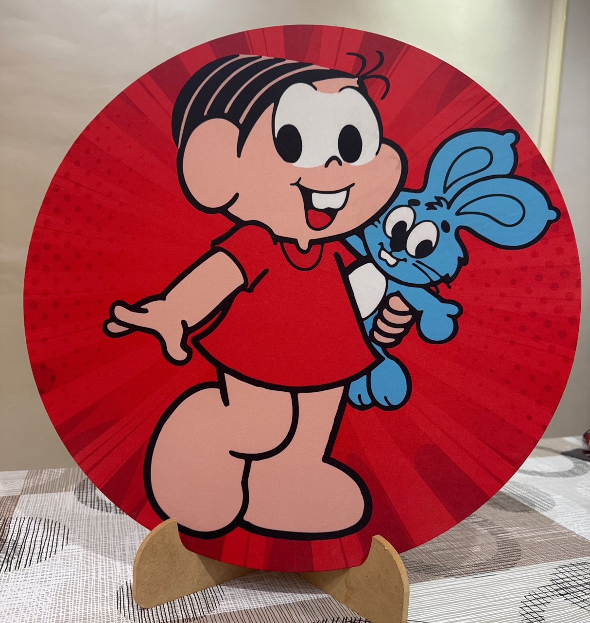 Mini Painel Mônica  - Doces Festas Decorações e Pegue e Monte