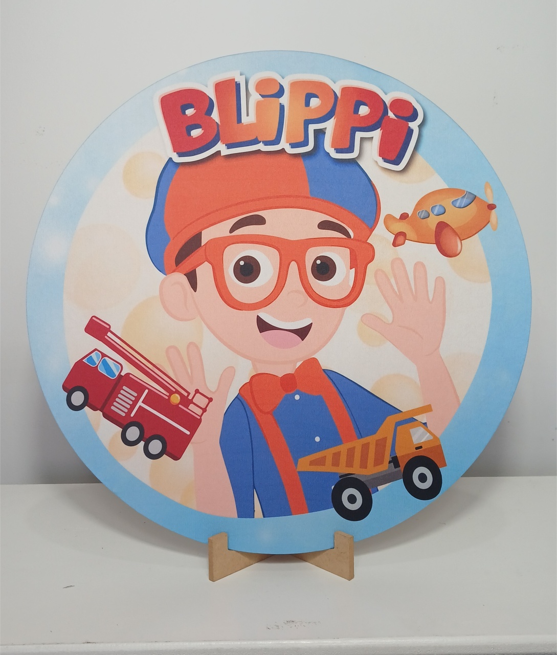 Mini Painel Blippi - Doces Festas Decorações e Pegue e Monte