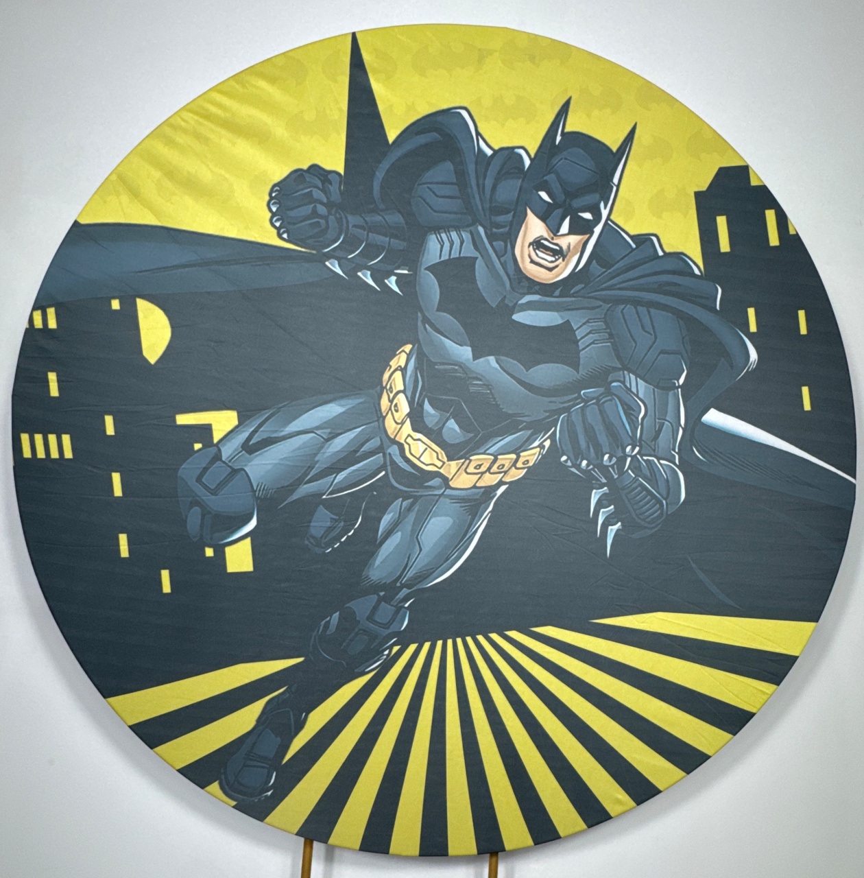 Painel Redondo - Batman 2 - Doces Festas Decorações e Pegue e Monte