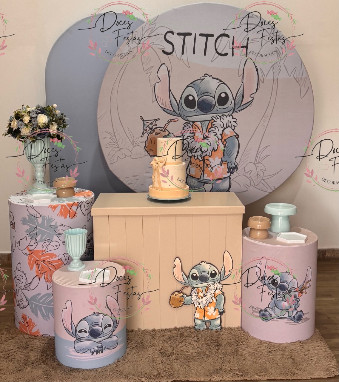 Kit Stitch Clean III - Doces Festas Decorações e Pegue e Monte