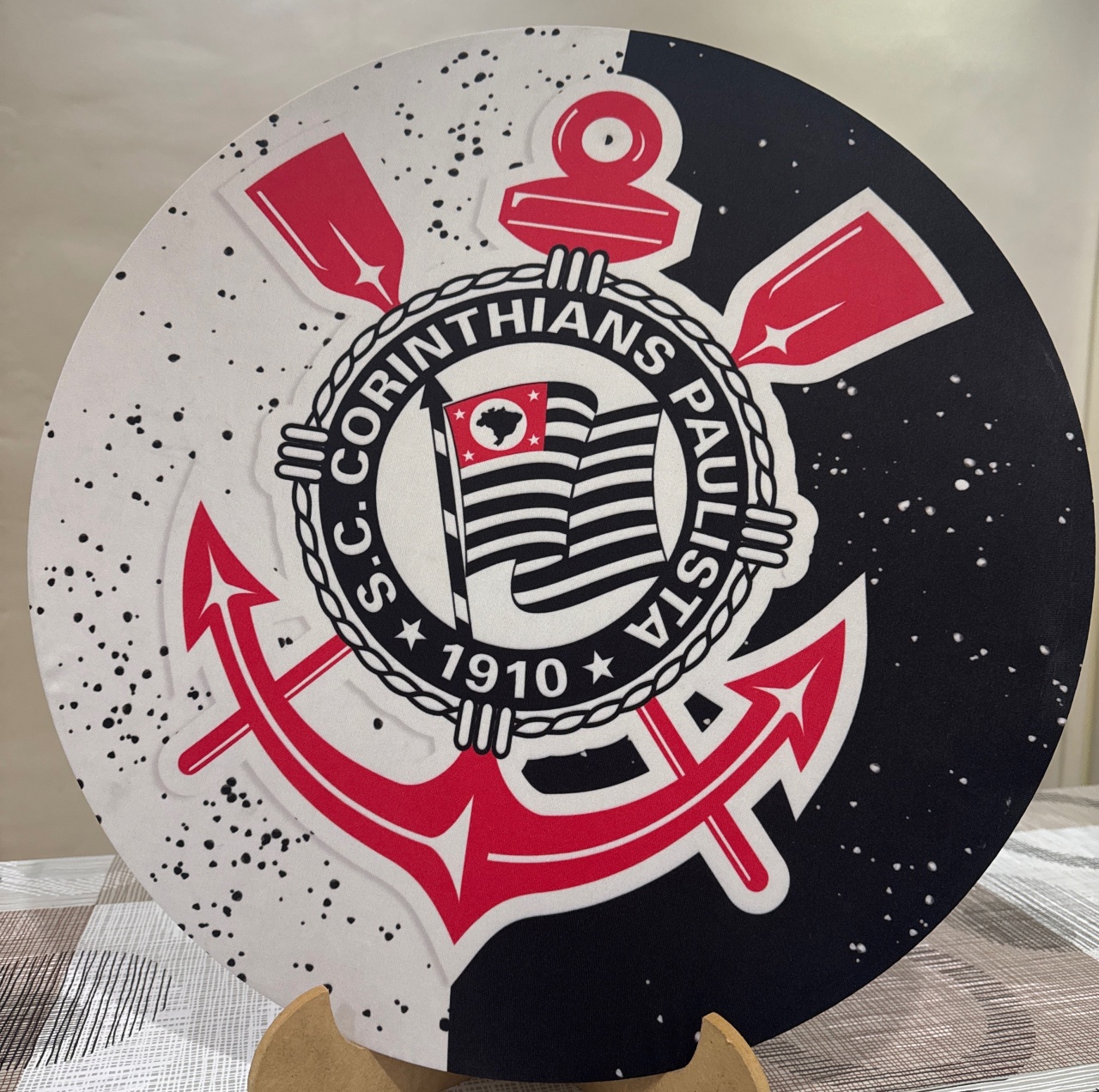 Mini Painel Time Corinthians  - Doces Festas Decorações e Pegue e Monte