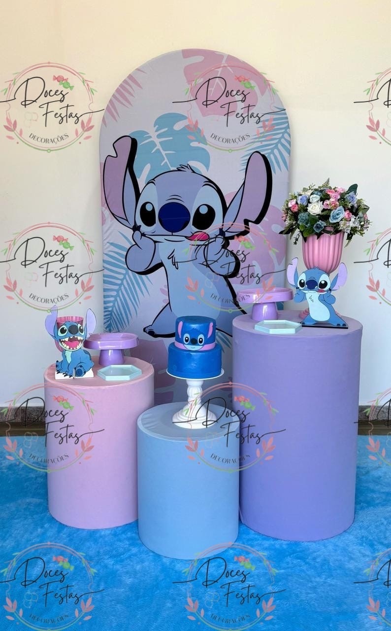 Kit Stitch Floral I - Doces Festas Decorações e Pegue e Monte