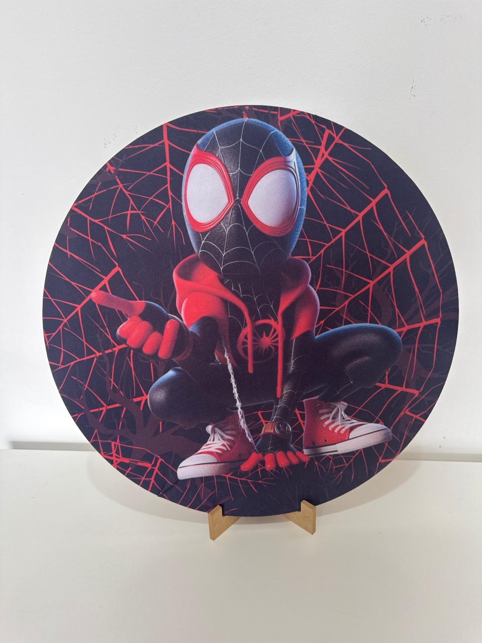 Mini Painel Homem Aranha Black Noir - Doces Festas Decorações e Pegue e Monte