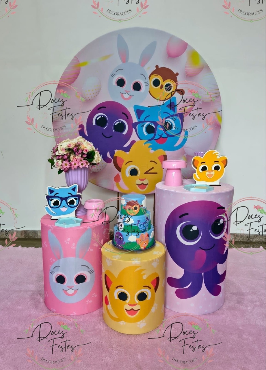 Kit Bolofofos I - Doces Festas Decorações e Pegue e Monte