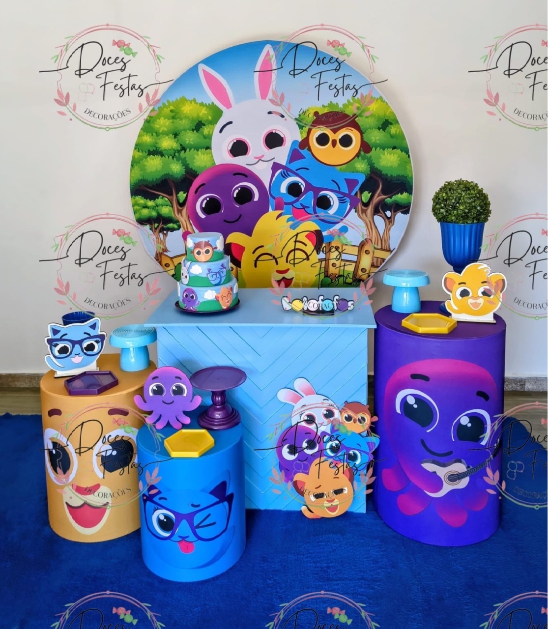 Kit Bolofofos V - Doces Festas Decorações e Pegue e Monte