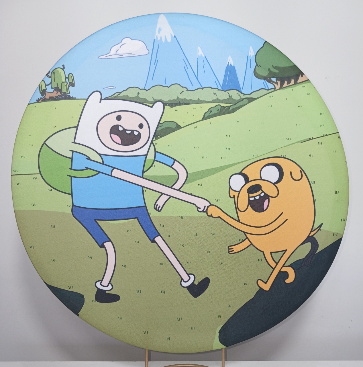 Mini Painel Hora da Aventura - Doces Festas Decorações e Pegue e Monte
