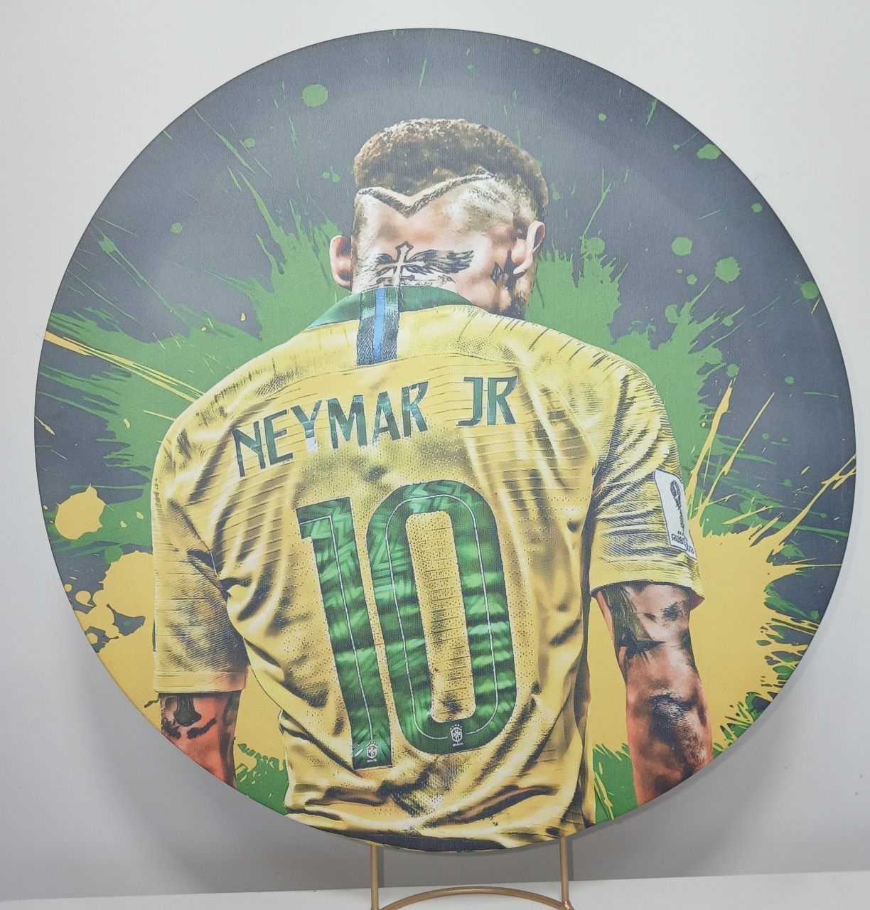 Mini Painel Neymar Jr - Doces Festas Decorações e Pegue e Monte