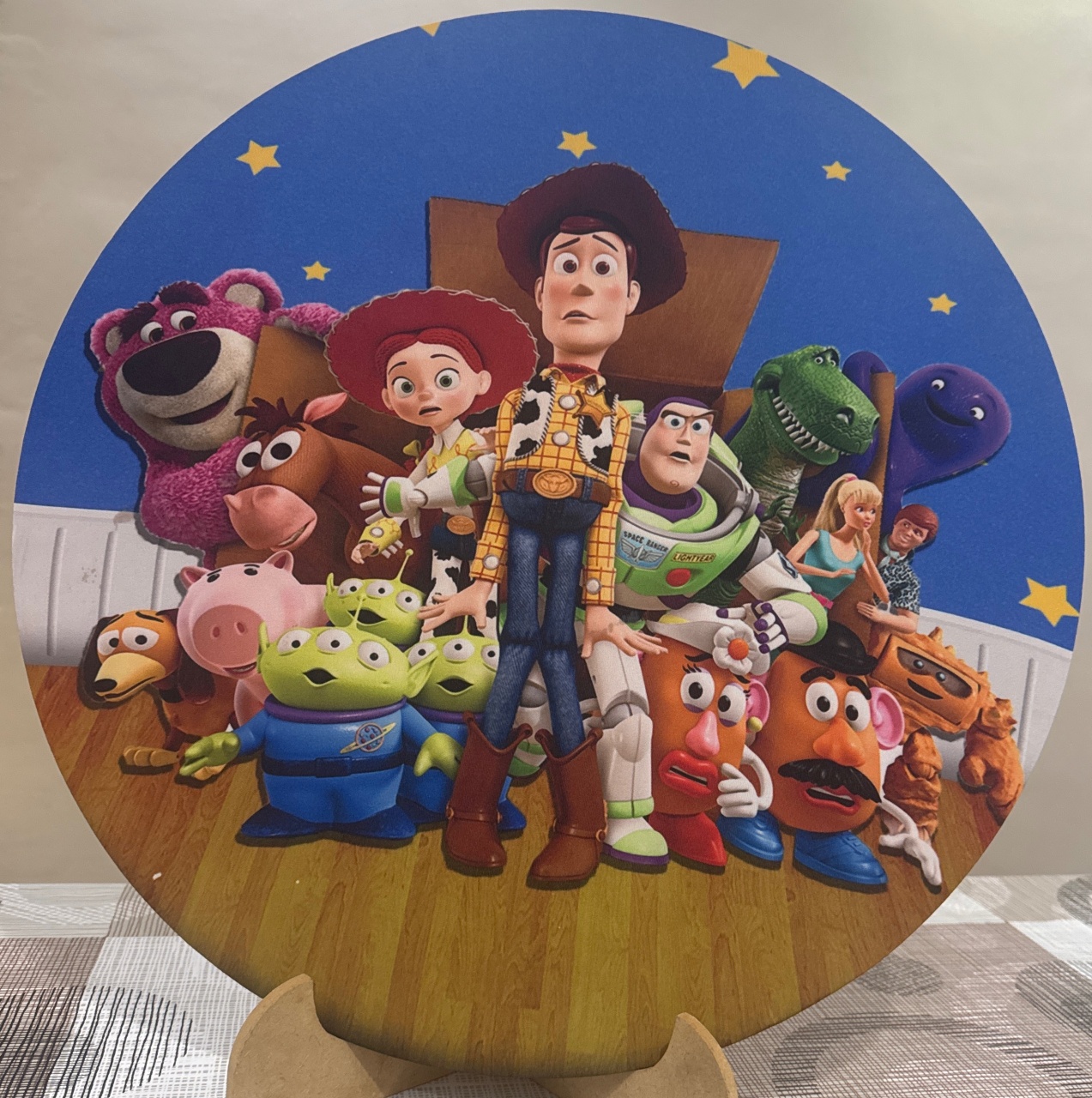 Mini Painel Toy Store - Doces Festas Decorações e Pegue e Monte