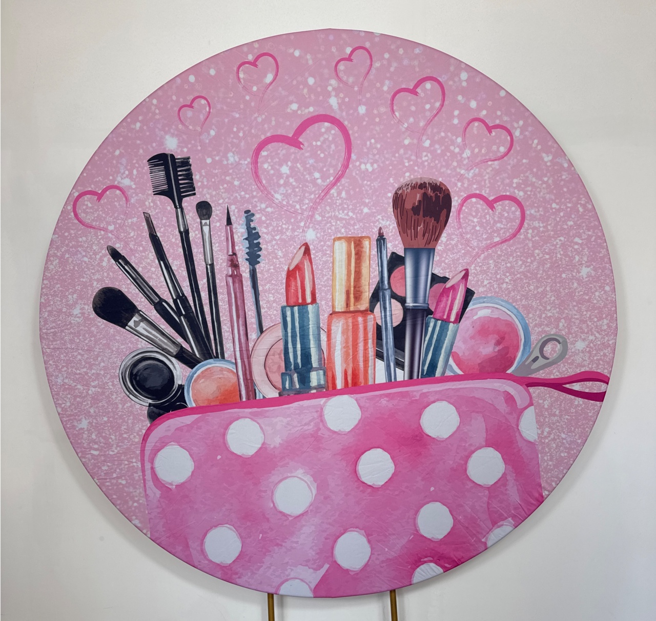 Painel Redondo - Make - Doces Festas Decorações e Pegue e Monte